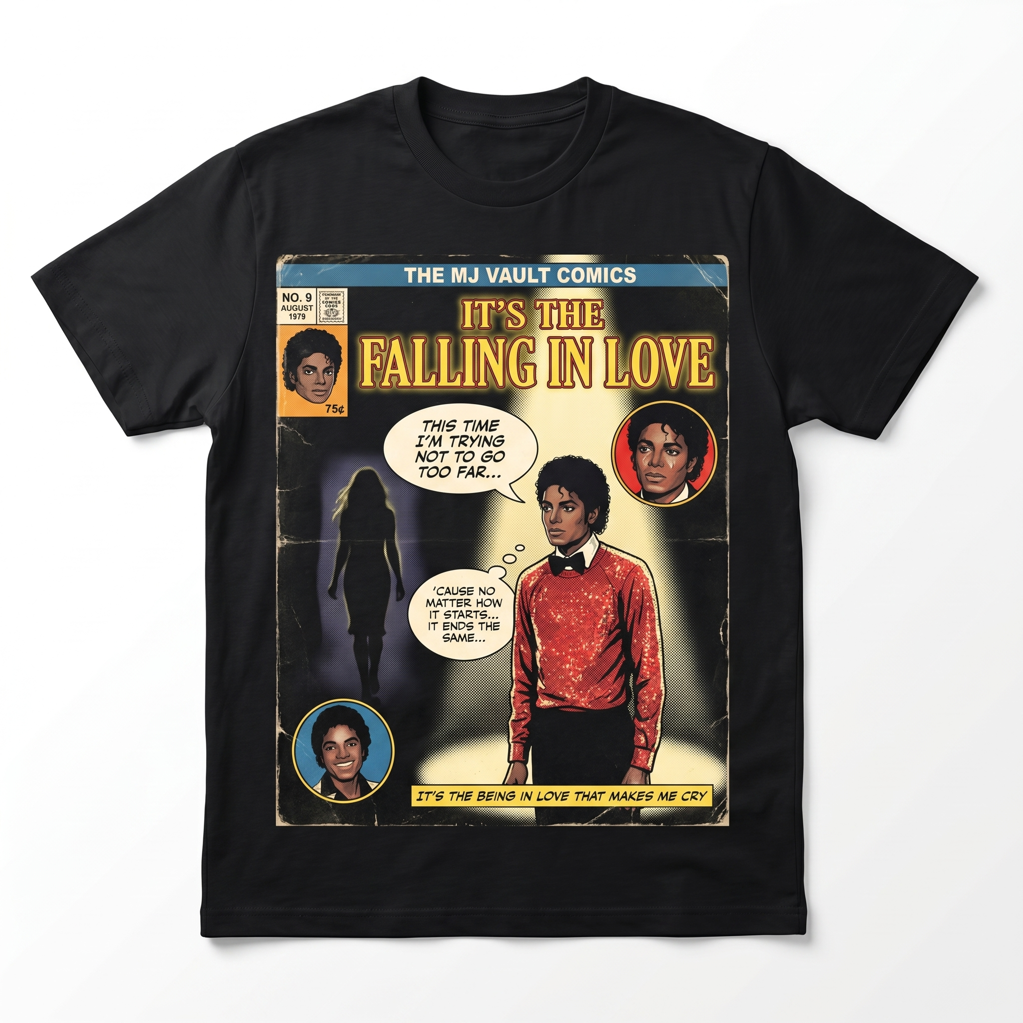 MJ Off The Wall It's the Falling in Love Tee - design 11