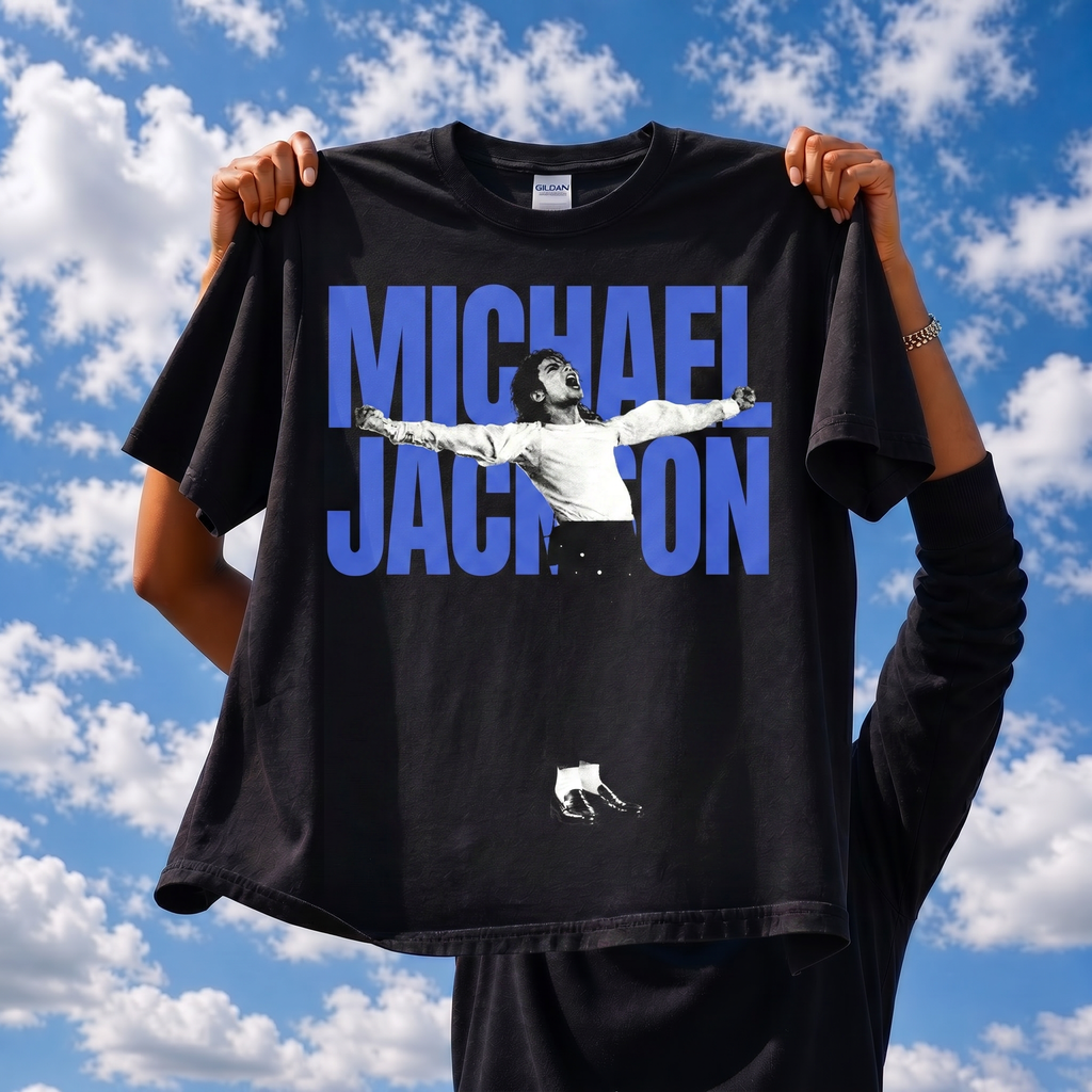 MJ Sketch Art Pop Icon Tee
