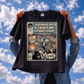Michael Jackson Wanna Be Startin Somethin Comic Tee