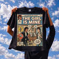 Michael Jackson The Girl is Mine Comic Tee