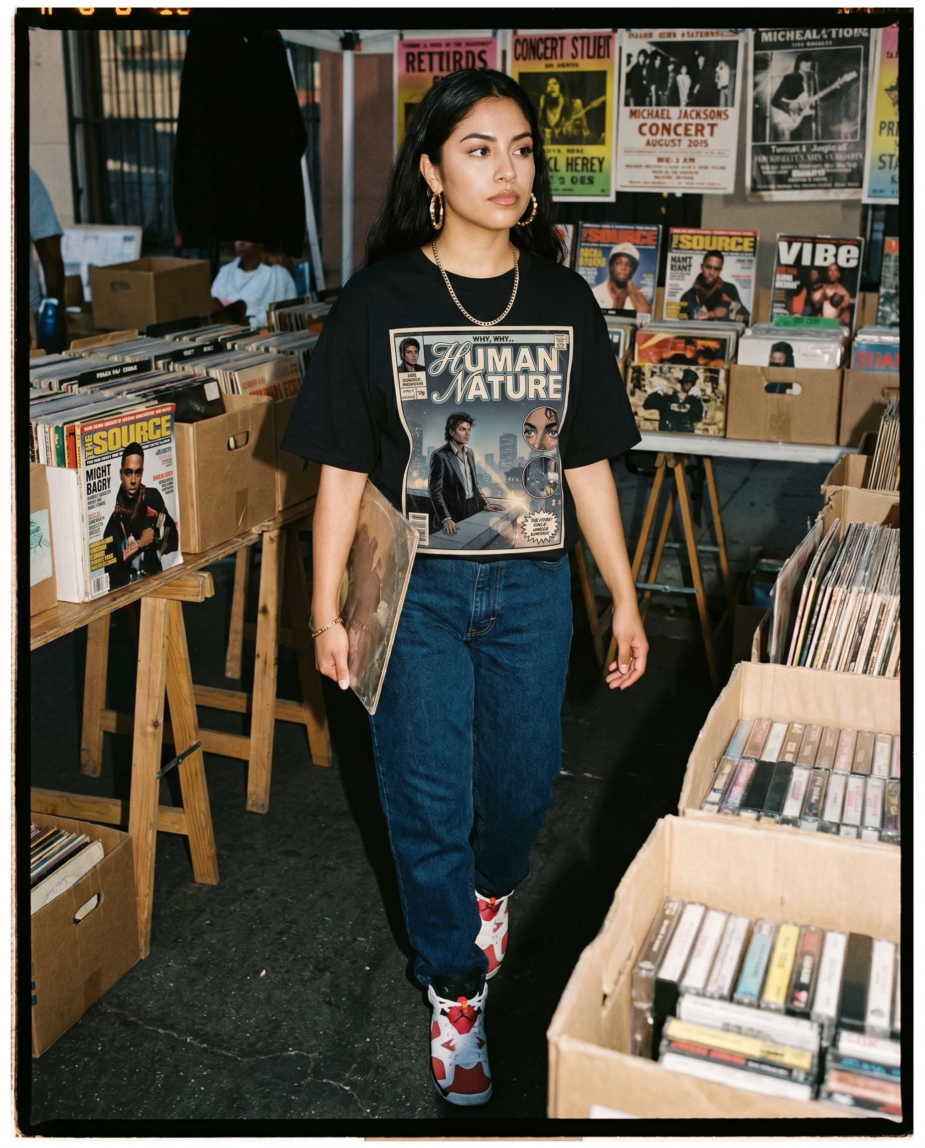 Michael Jackson Human Nature Comic Tee