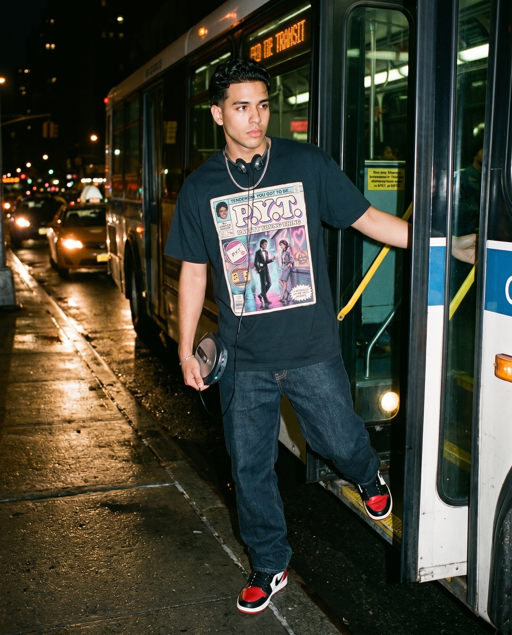 Michael Jackson PYT Comic Tee
