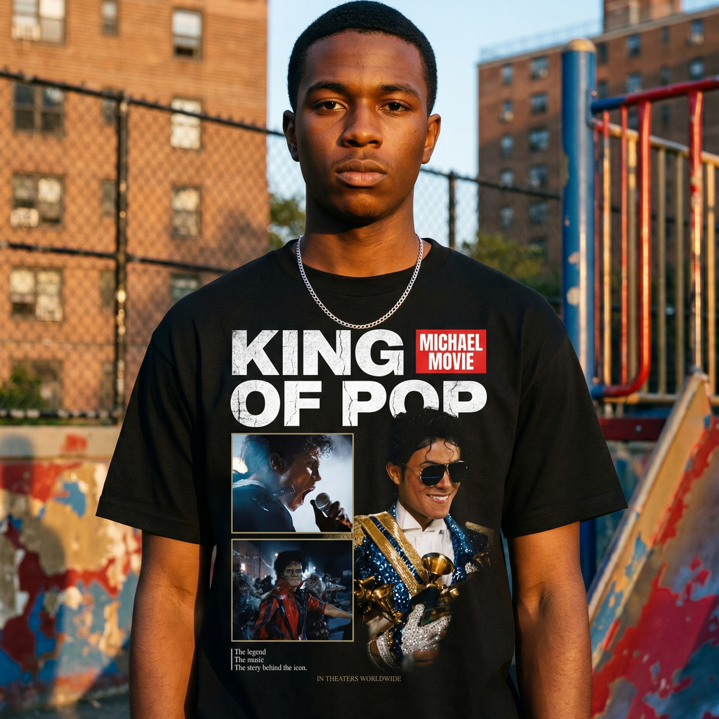MJ Movie Poster Tribute Tee