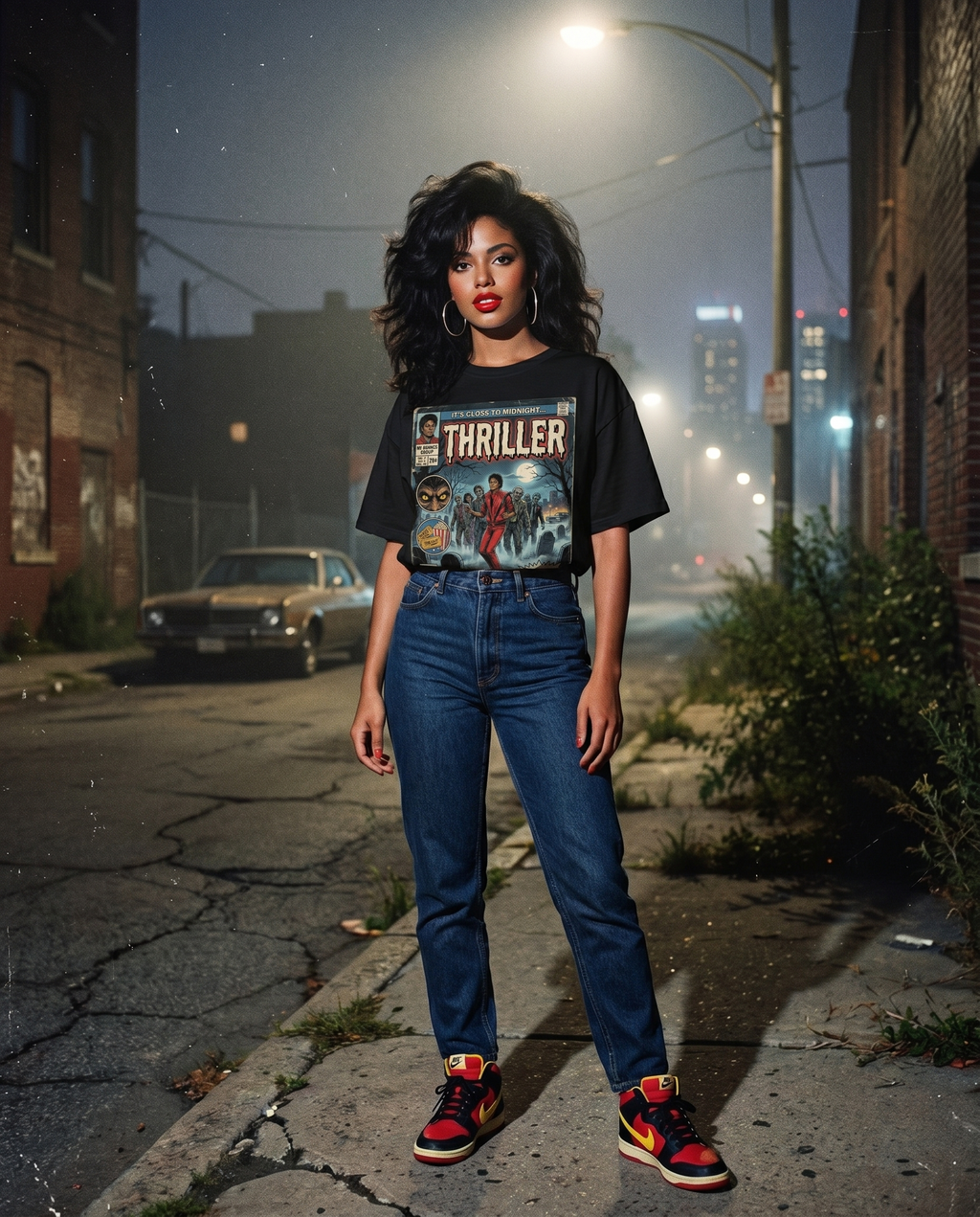 Michael Jackson Thriller Comic Tee