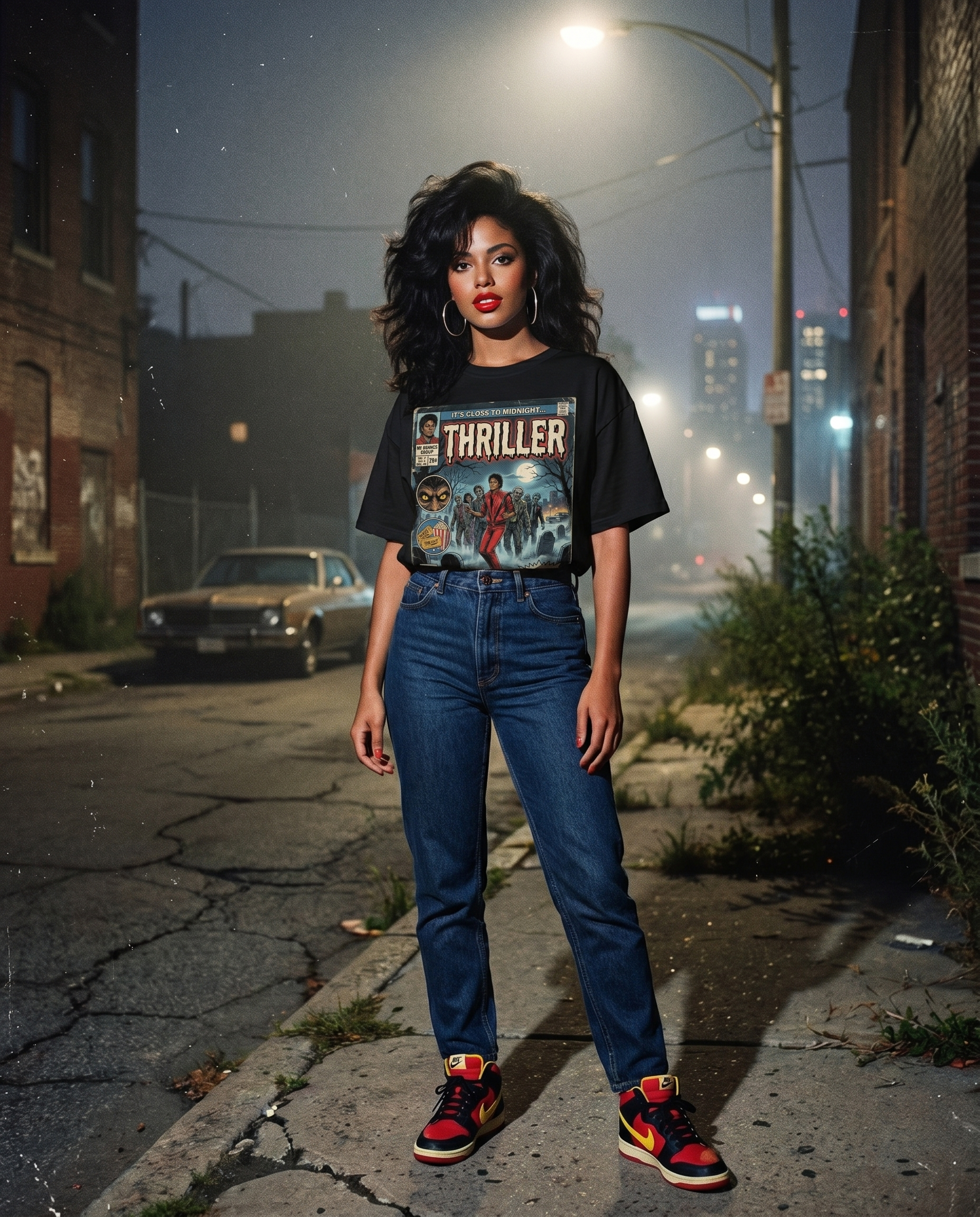 Michael Jackson Thriller Comic Tee