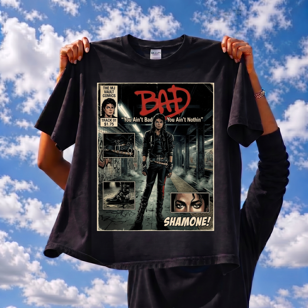 Michael Jackson Bad Comic Tee