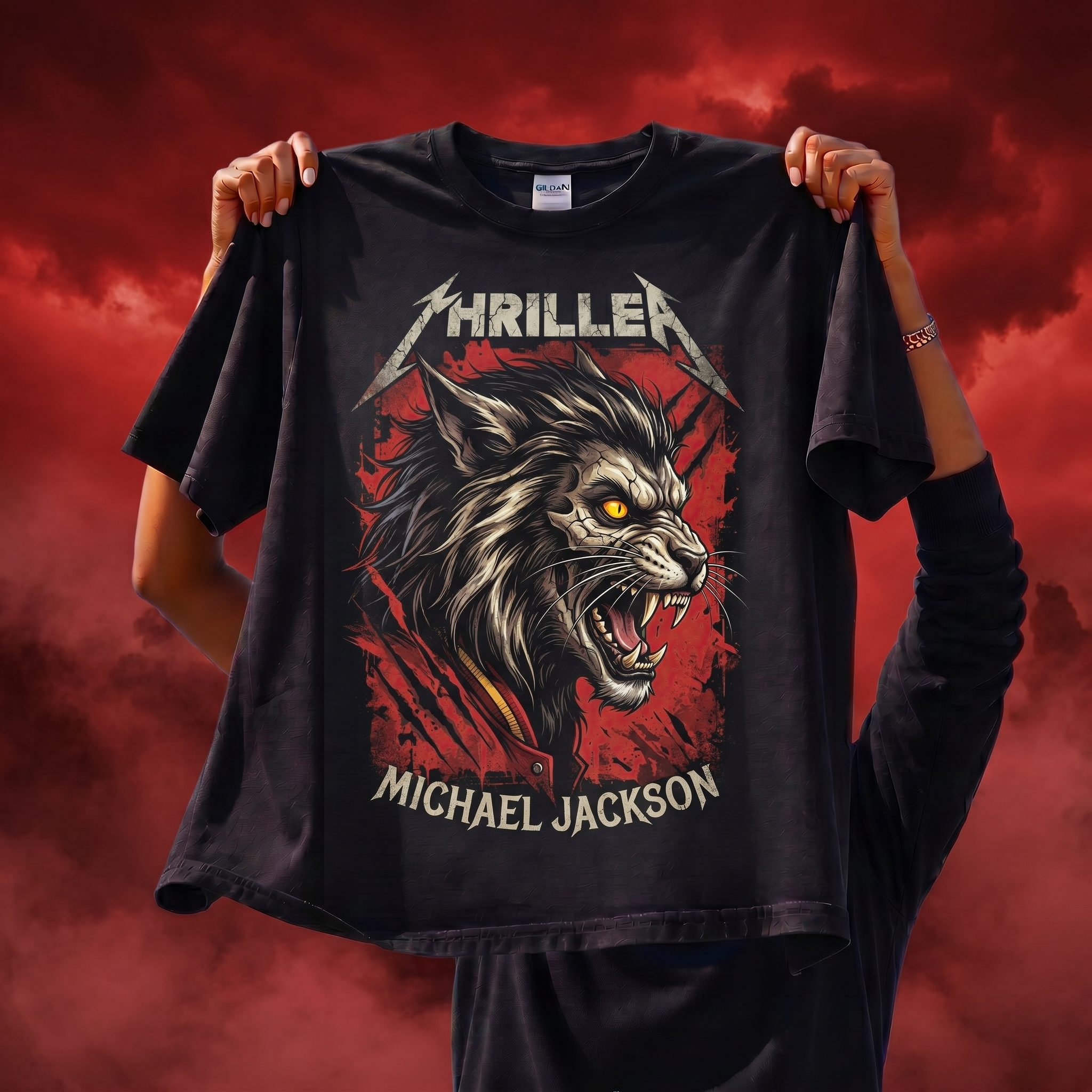 Thriller Werewolf Horror Tee