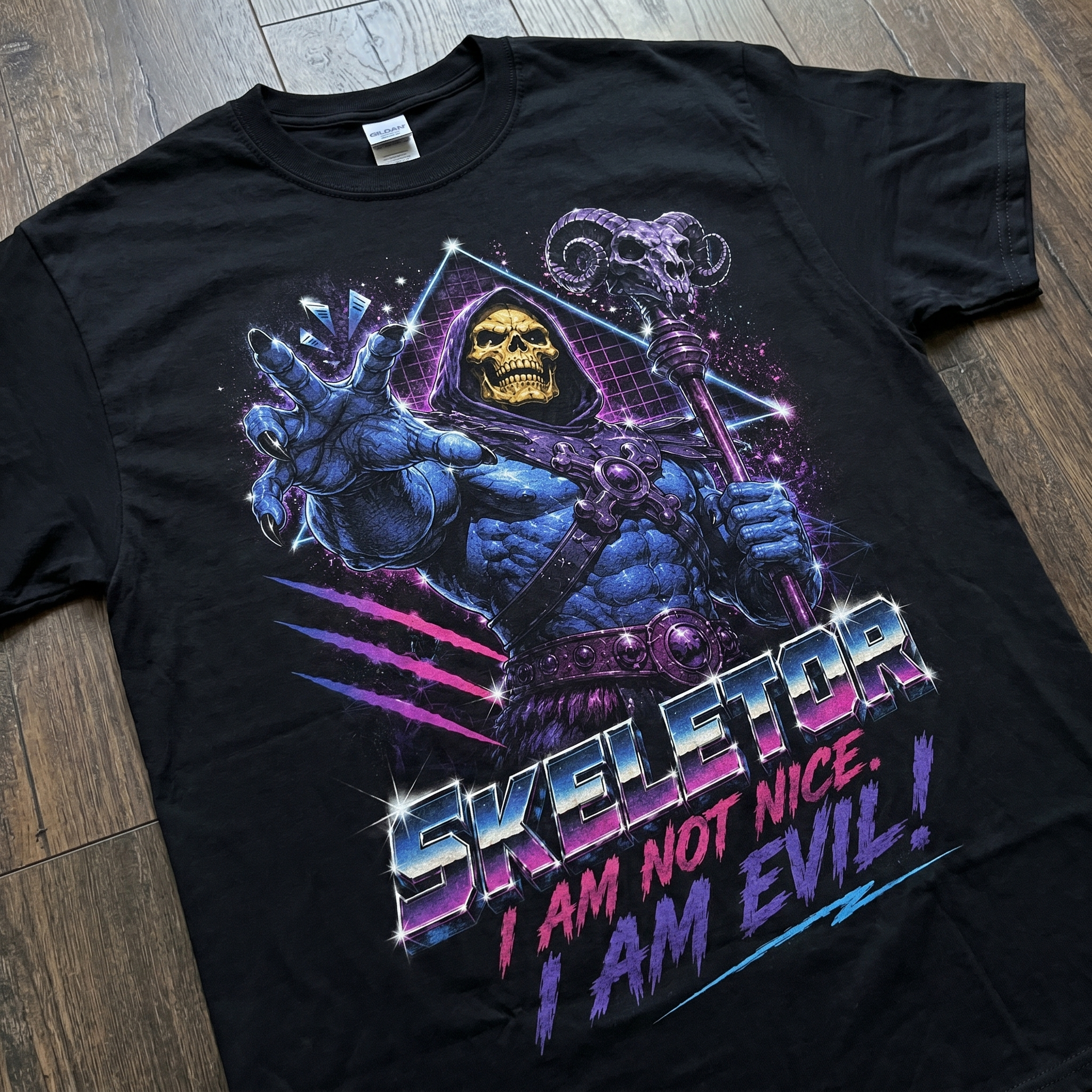 Skeletor Masters of the Universe Tee | Retro 80s Villain Graphic Shirt