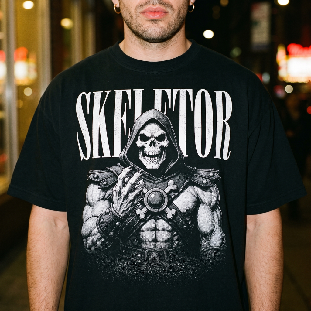 Skeletor T-Shirt | Masters of the Universe Retro Villain Comfort Colors Tee