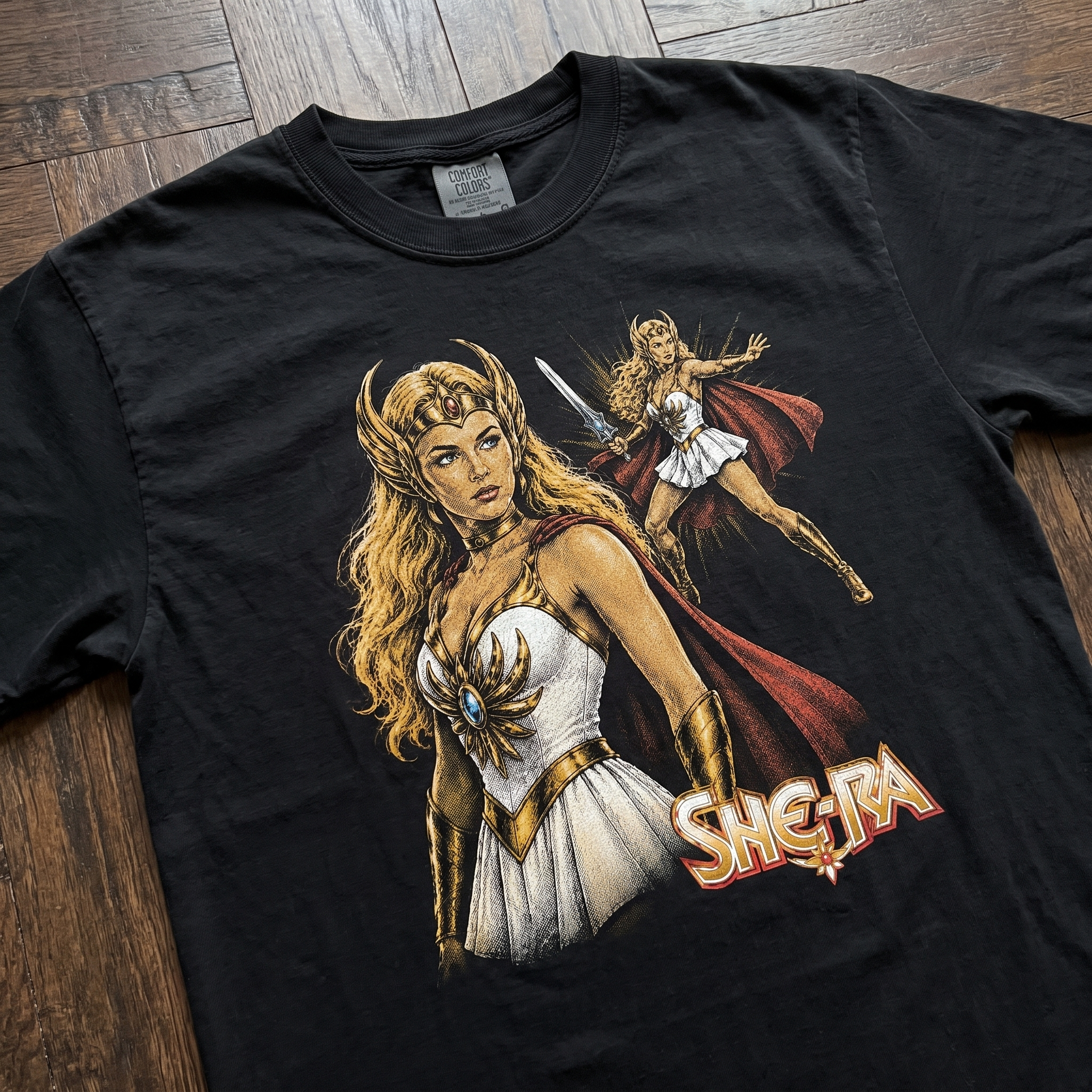 She-Ra T-Shirt | Halftone Glitter