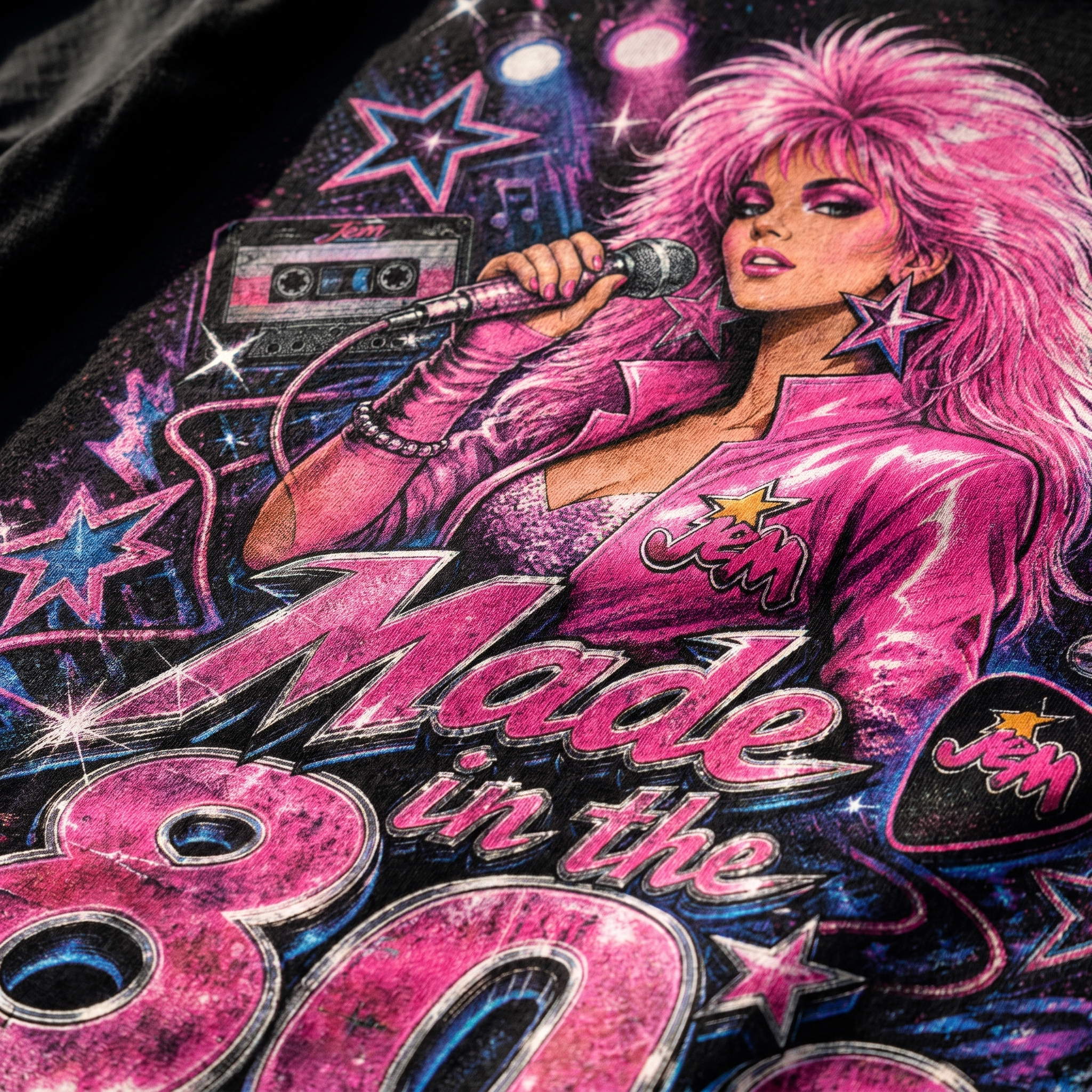 Jem and the Holograms 80s Tee | Retro Pop Culture Shirt