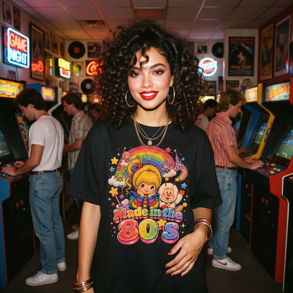 Rainbow Brite Made in the 80s T-Shirt | Retro Cartoon Tee