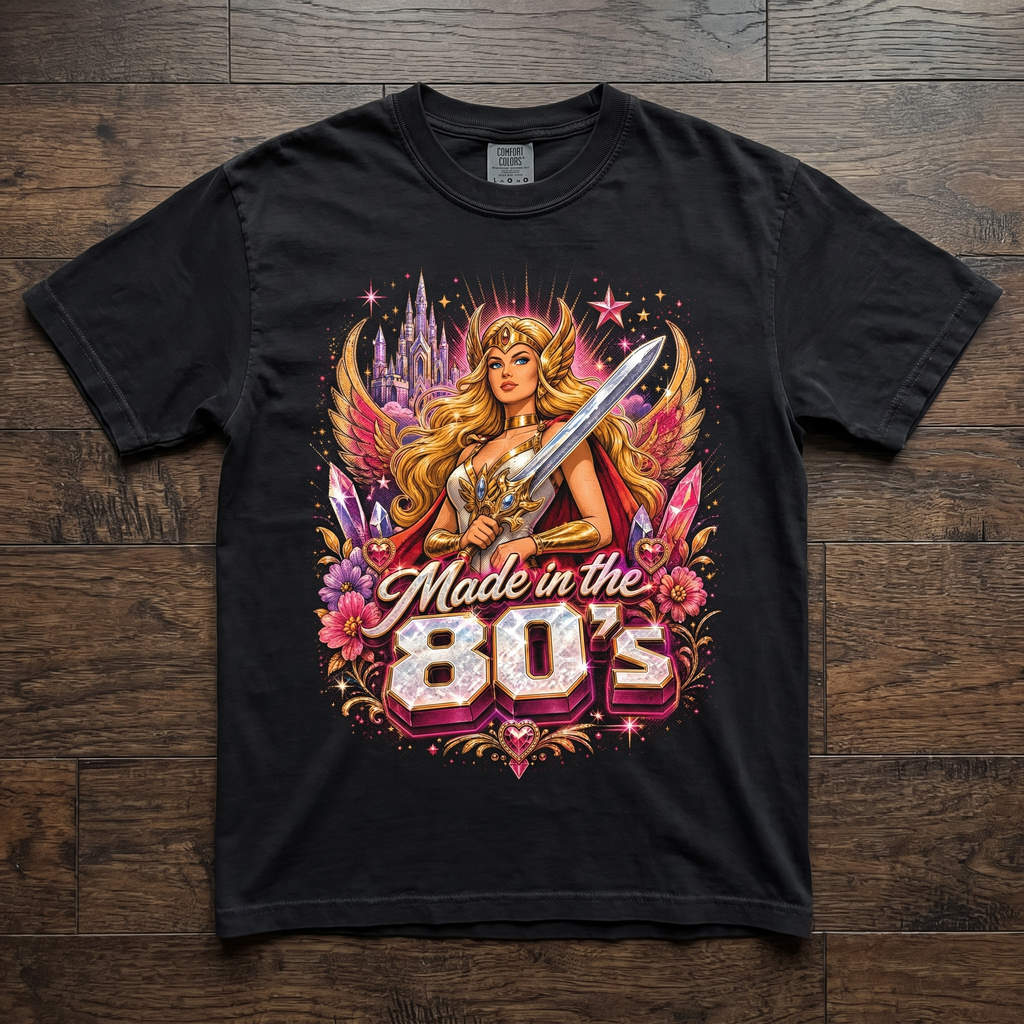 She-Ra 80s T-Shirt | Retro Princess of Power Comfort Colors Tee