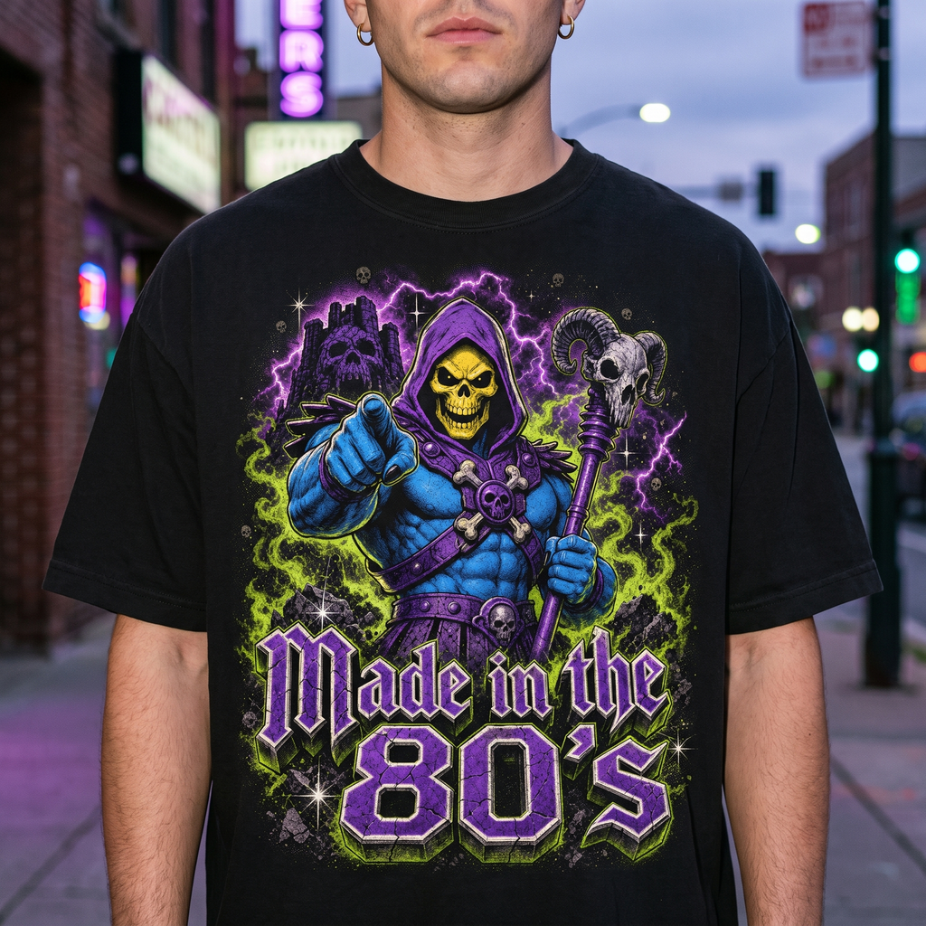 Skeletor Made in the 80s T-Shirt | Masters of the Universe Retro