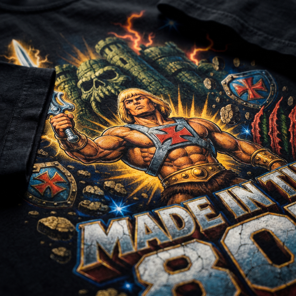 He-Man Made in the 80s Graphic Tee | Masters of the Universe Shirt