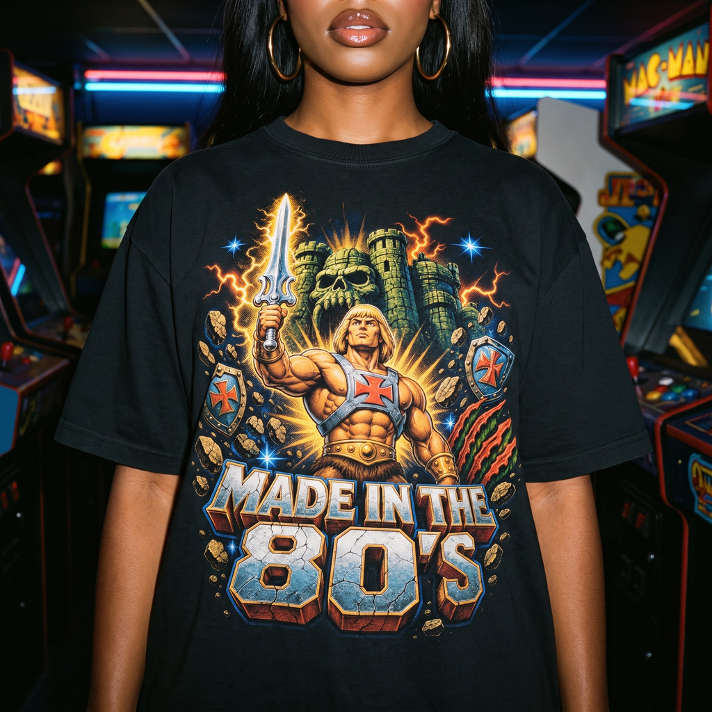 He-Man Made in the 80s Graphic Tee | Masters of the Universe Shirt