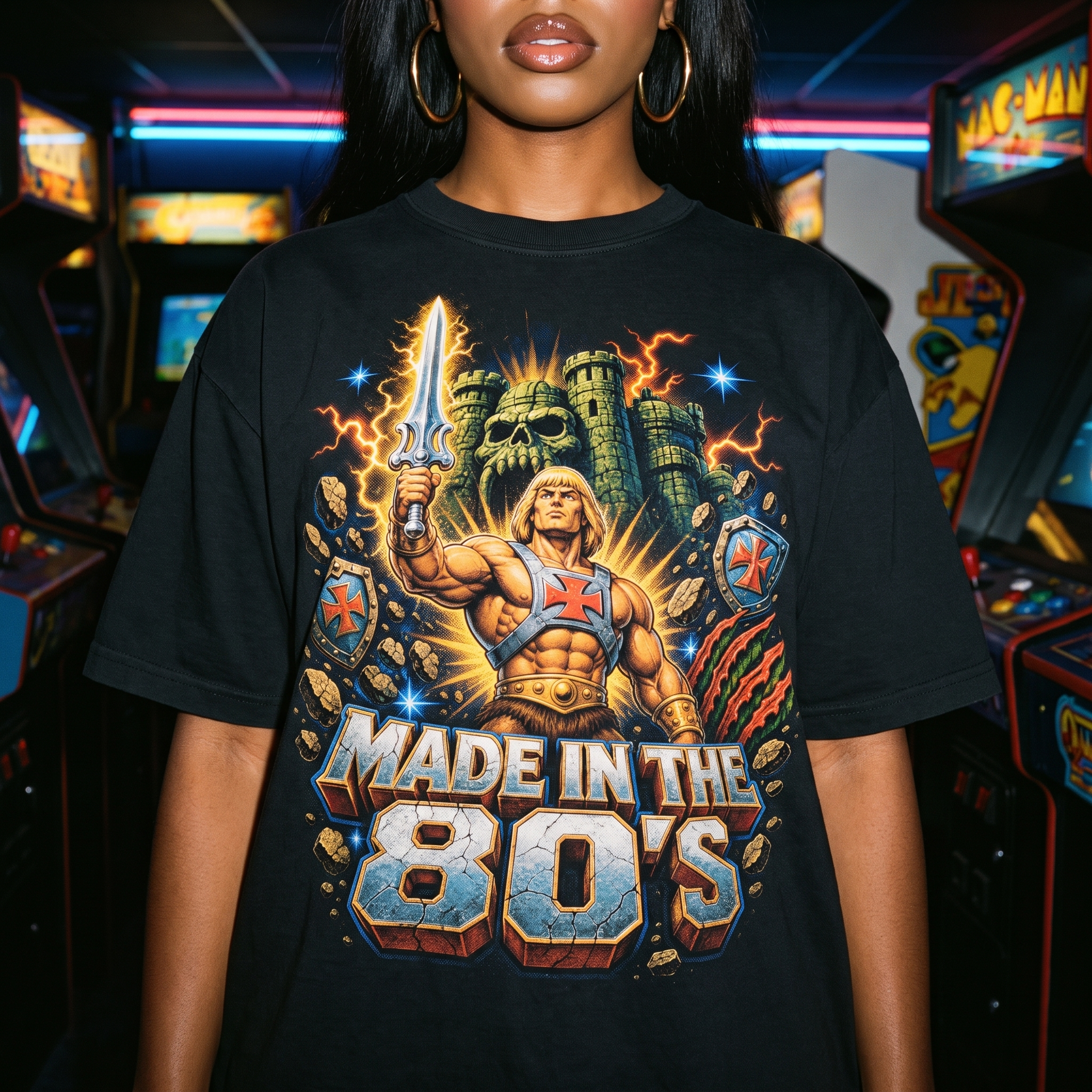 He-Man Made in the 80s Graphic Tee | Masters of the Universe Shirt