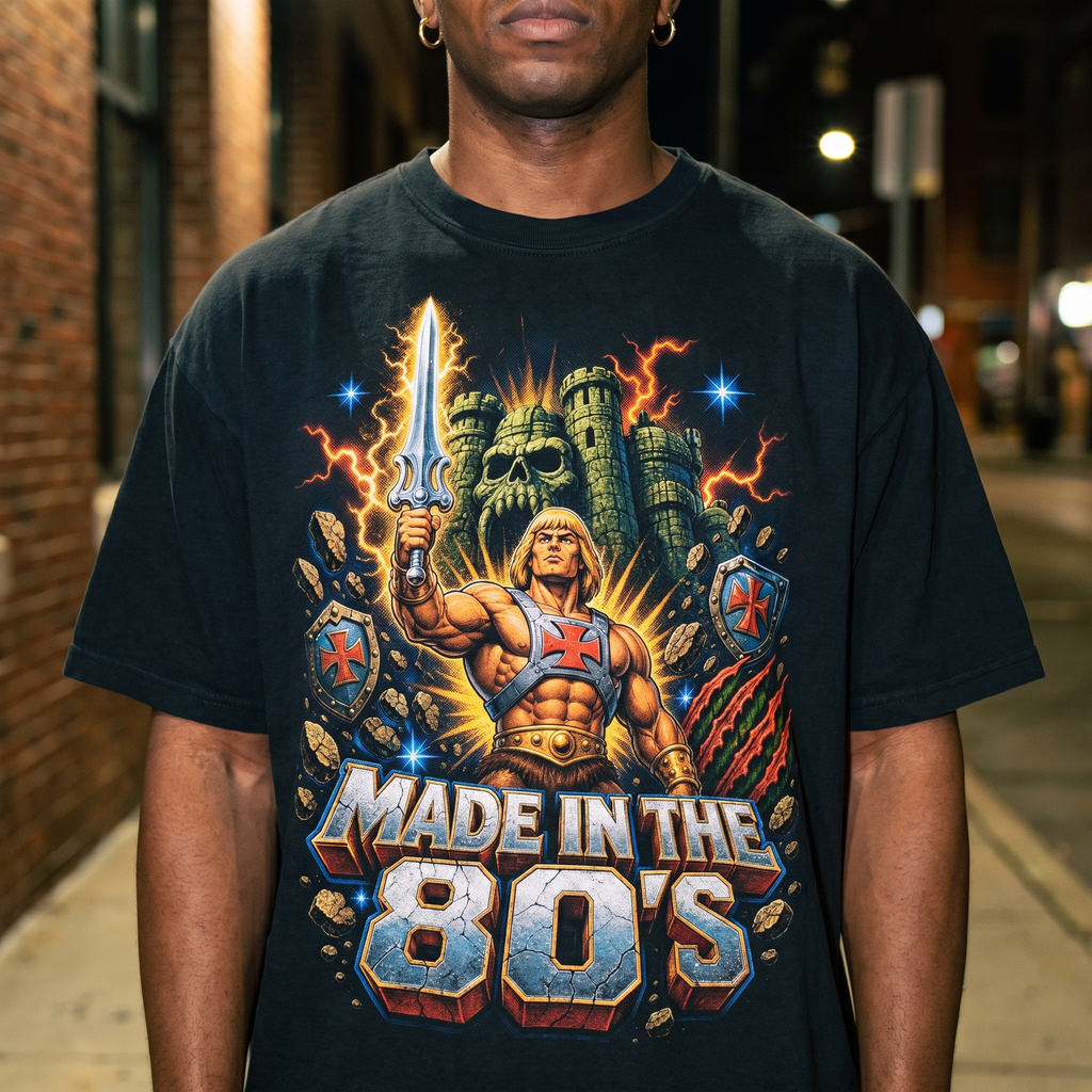He-Man Made in the 80s Graphic Tee | Masters of the Universe Shirt