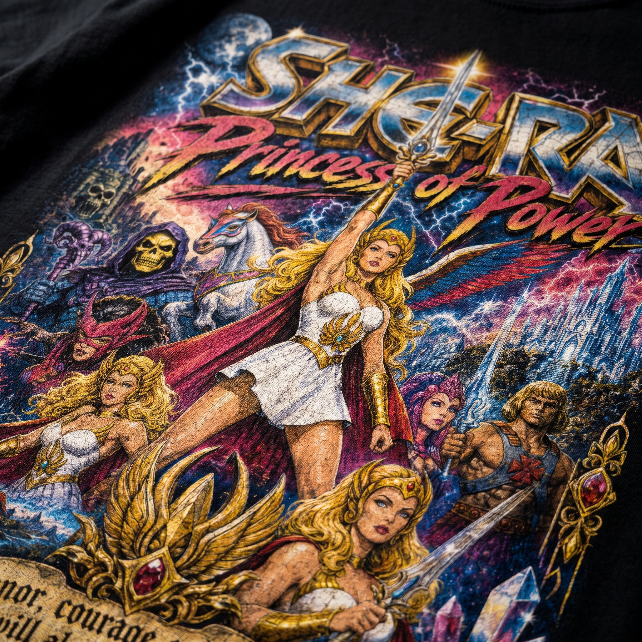 She-Ra Princess of Power T-Shirt | Vintage Bootleg Fantasy Tee