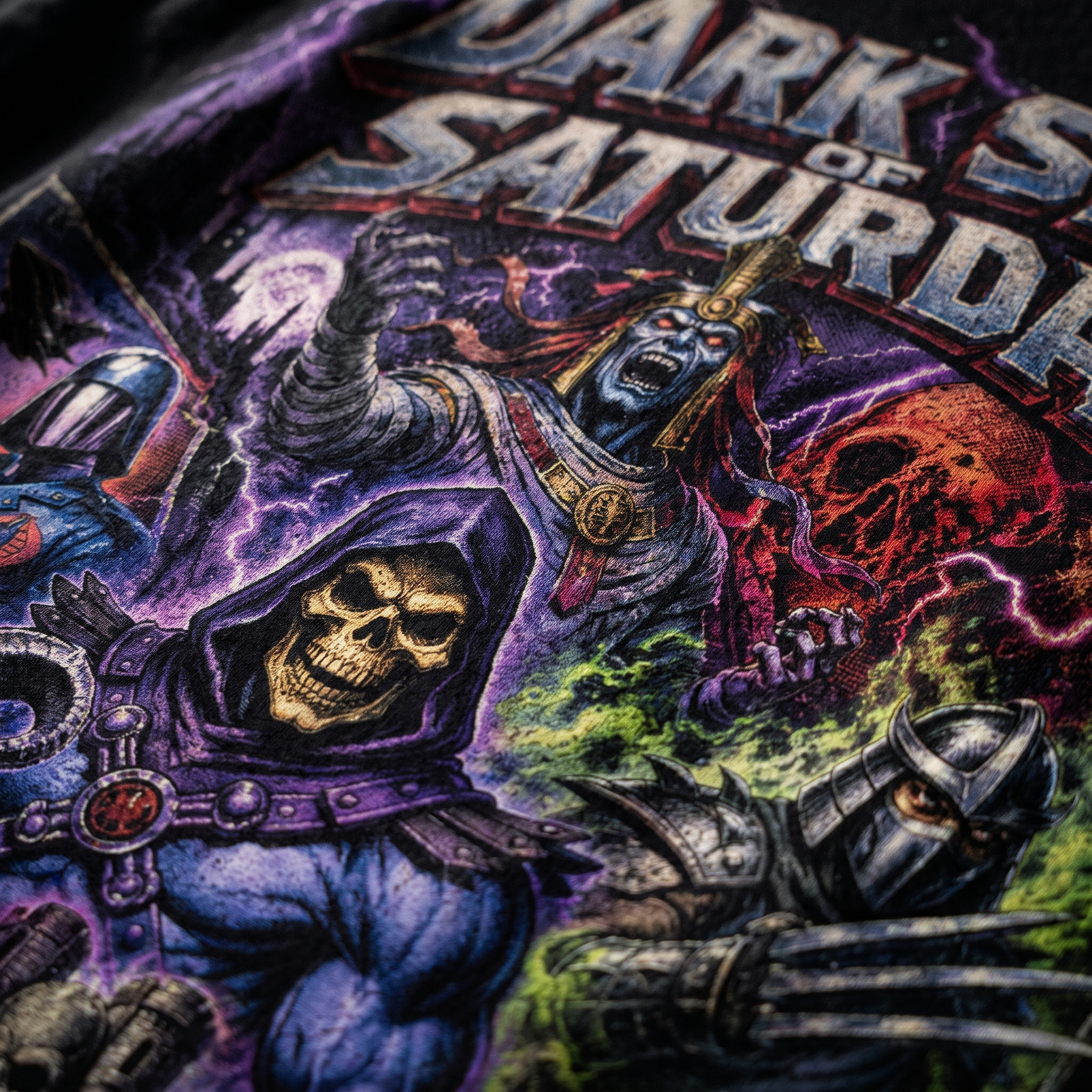 Dark Side of Saturday Villains Tee | Retro 80s Cartoon Bad Guys Shirt