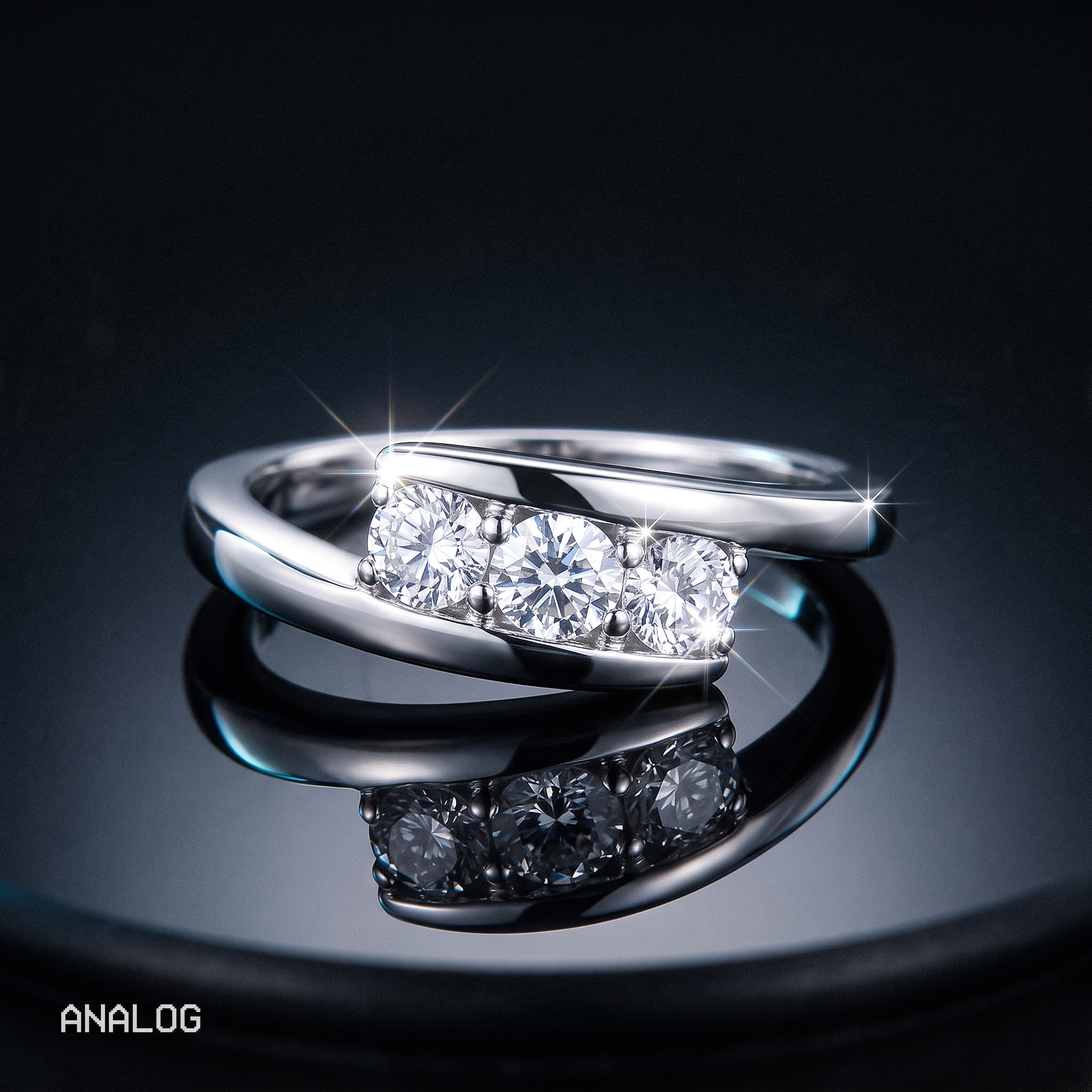Three Stone Promise by Analog Imprints