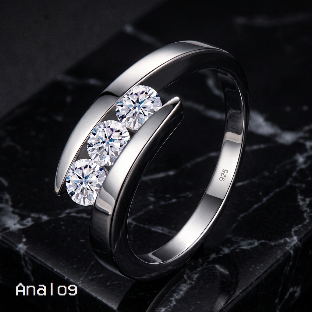Three Stone Promise by Analog Imprints