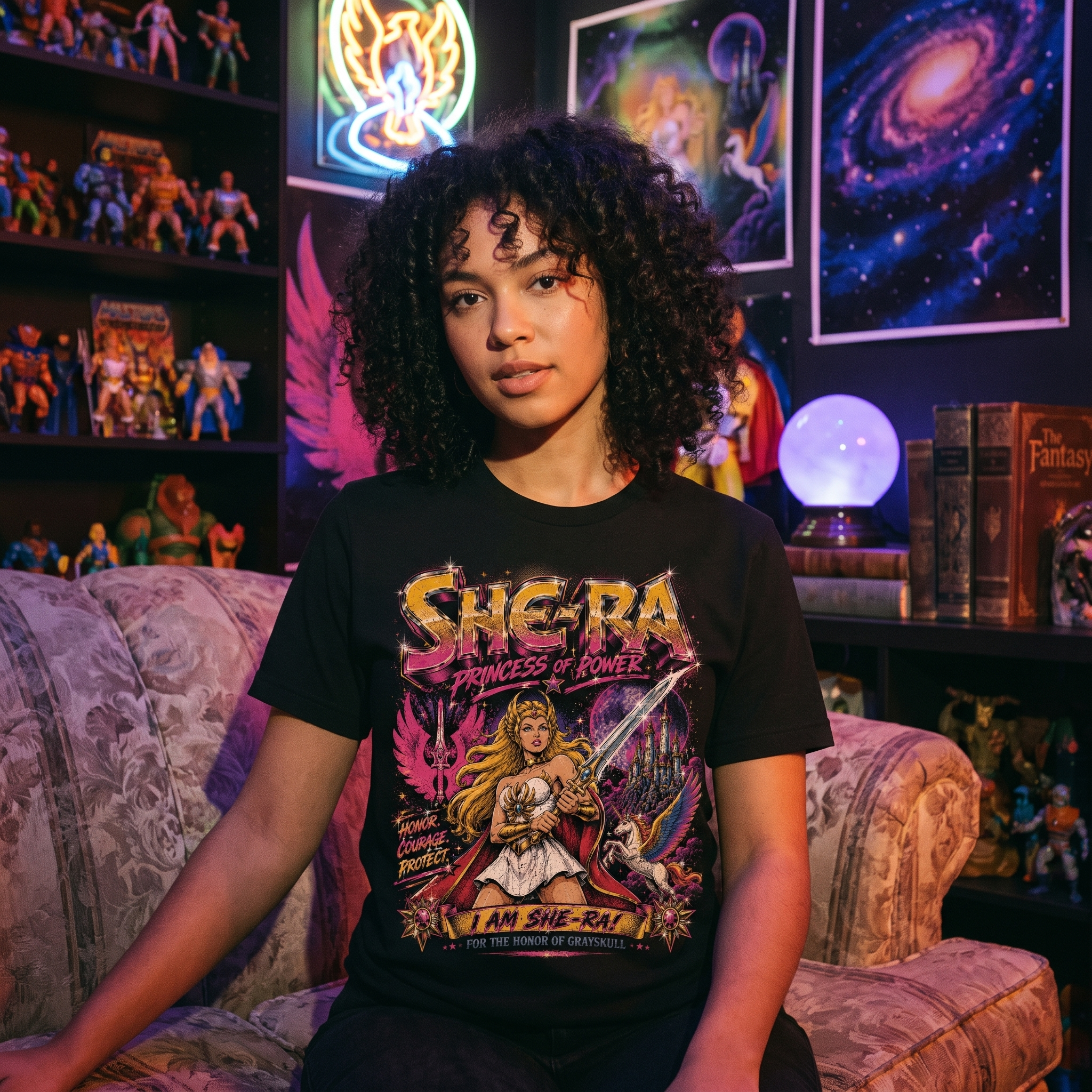 She-Ra Princess of Power Vintage Bootleg Graphic Unisex Tee