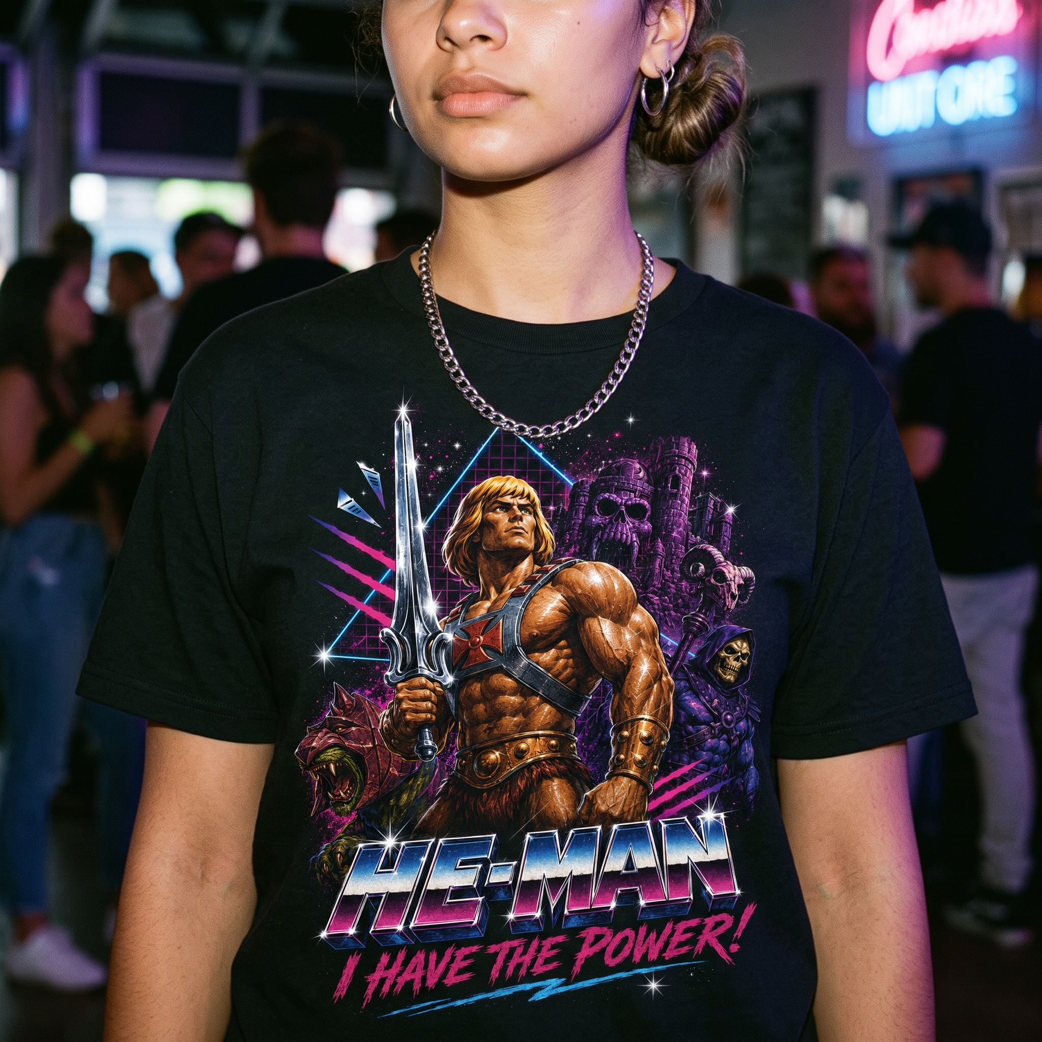 He-Man I Have The Power Tee | Retro 80s Masters of the Universe Graphic Shirt