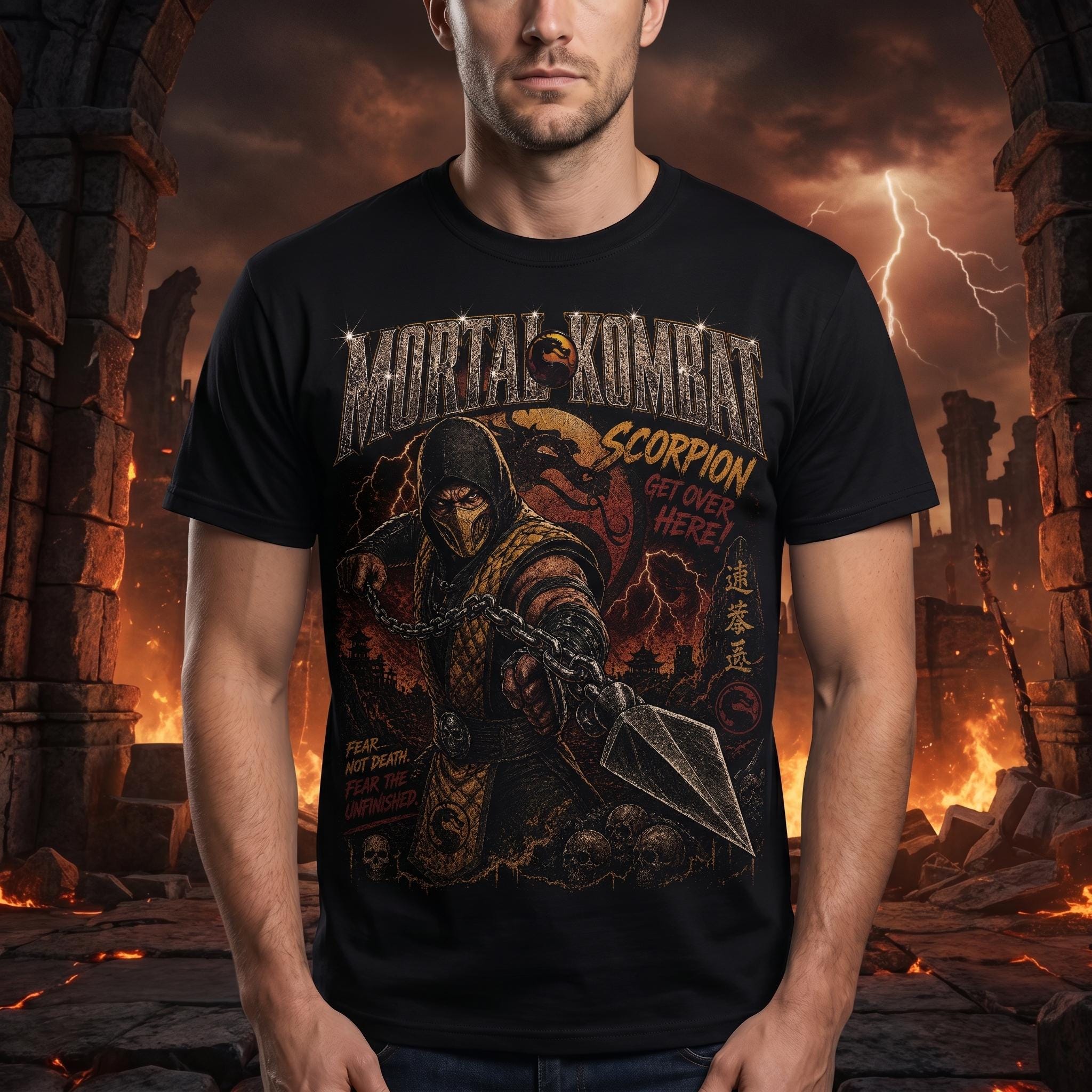 Mortal Kombat Scorpion - mockup 3