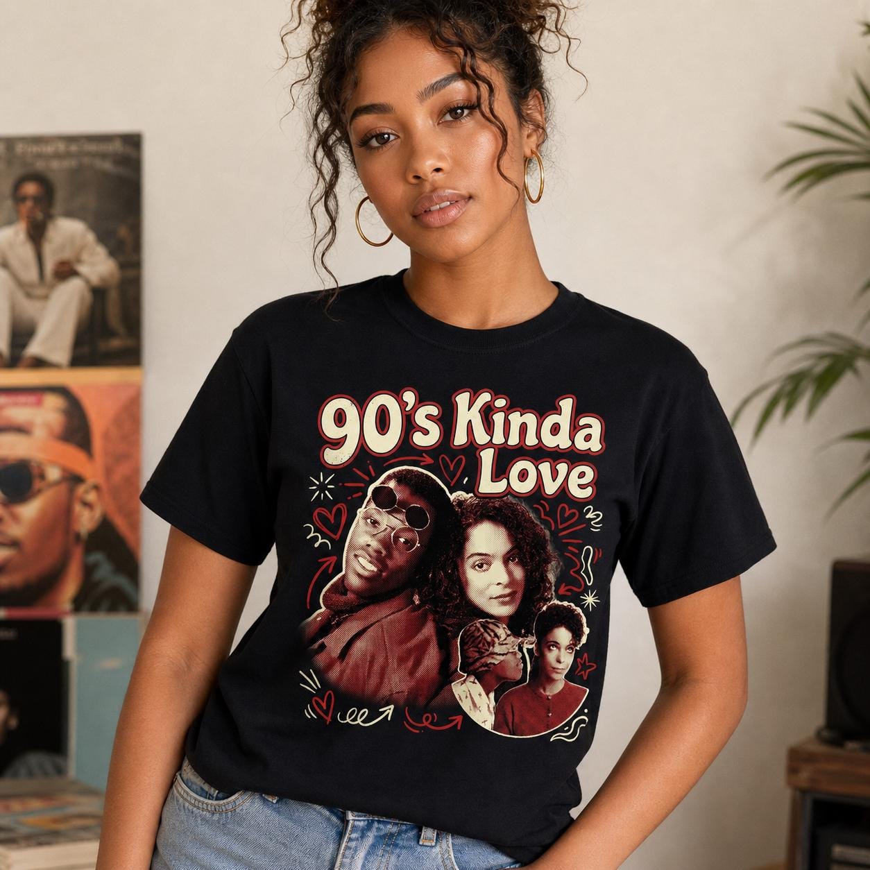 90s Kinda Love | Dwayne and Whitley Shirt | A Different World Tee