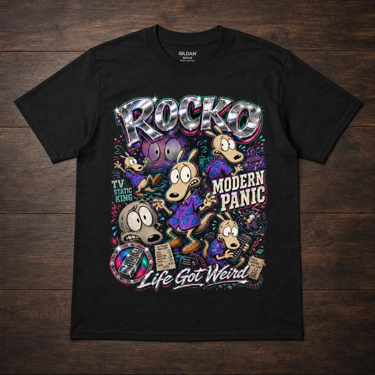 Rocko's Modern Life Tee - cover