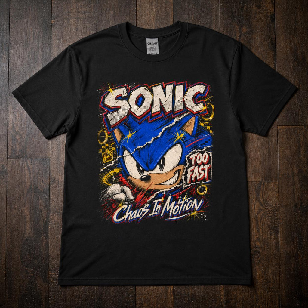 Sonic the Hedgehog Tee - cover