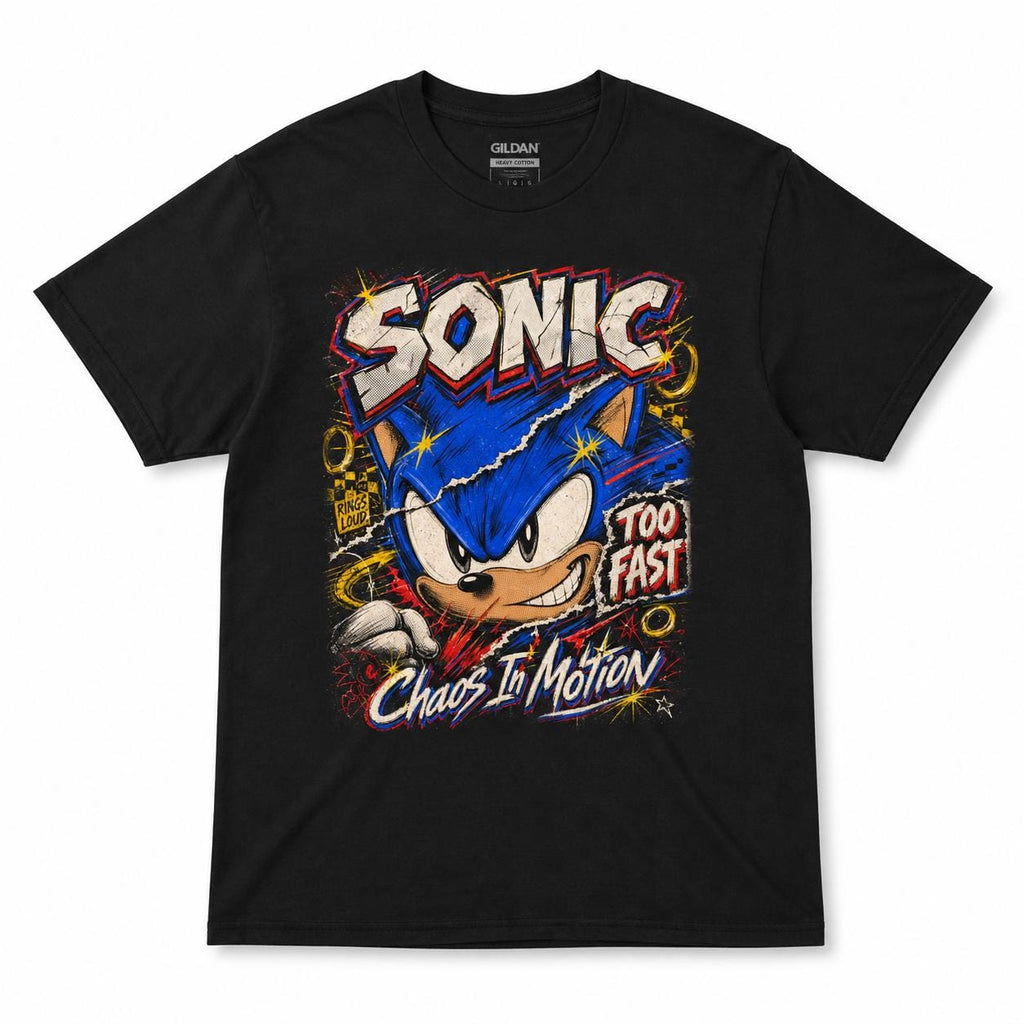 Sonic the Hedgehog Tee - mockup 2