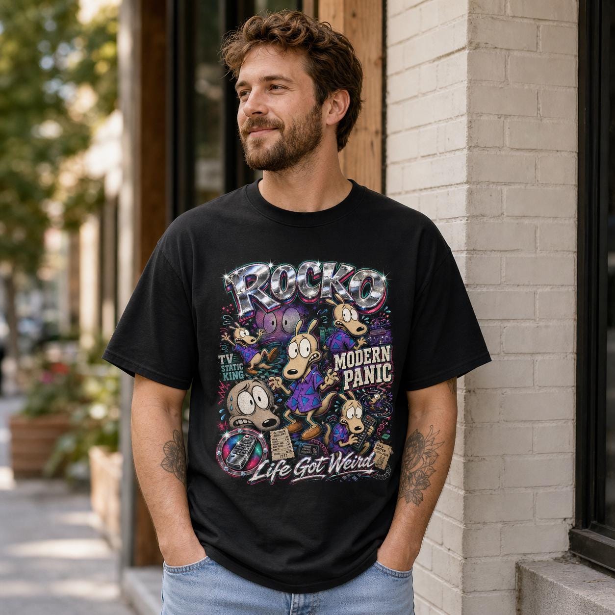Rocko's Modern Life Tee - mockup 6