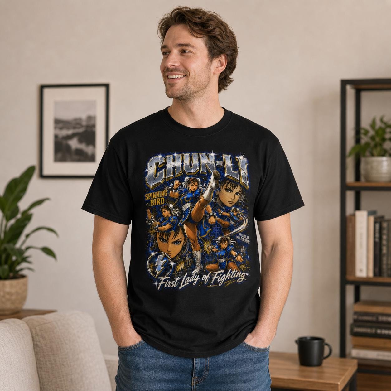 Chun-Li Tee - mockup 4