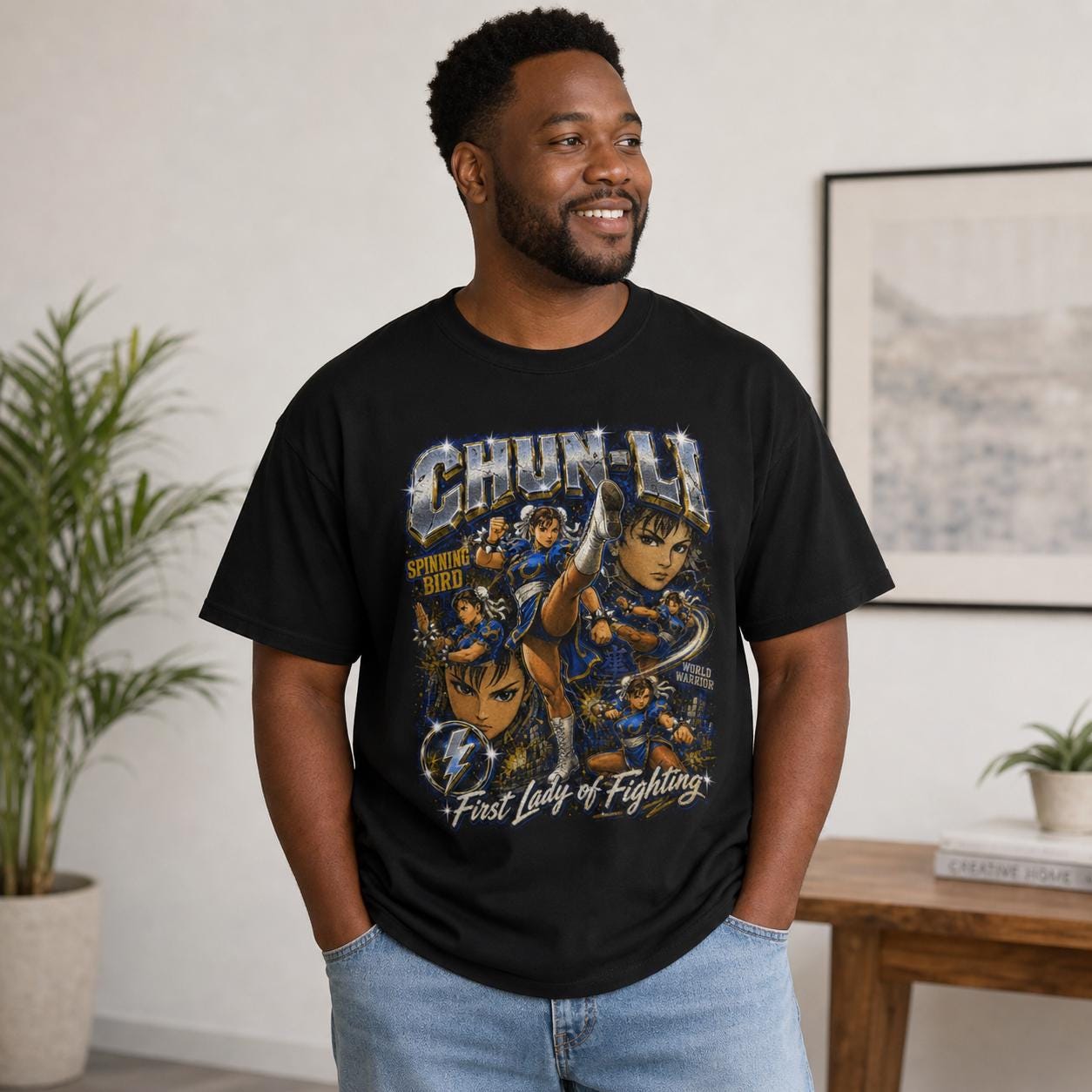 Chun-Li Tee - mockup 6