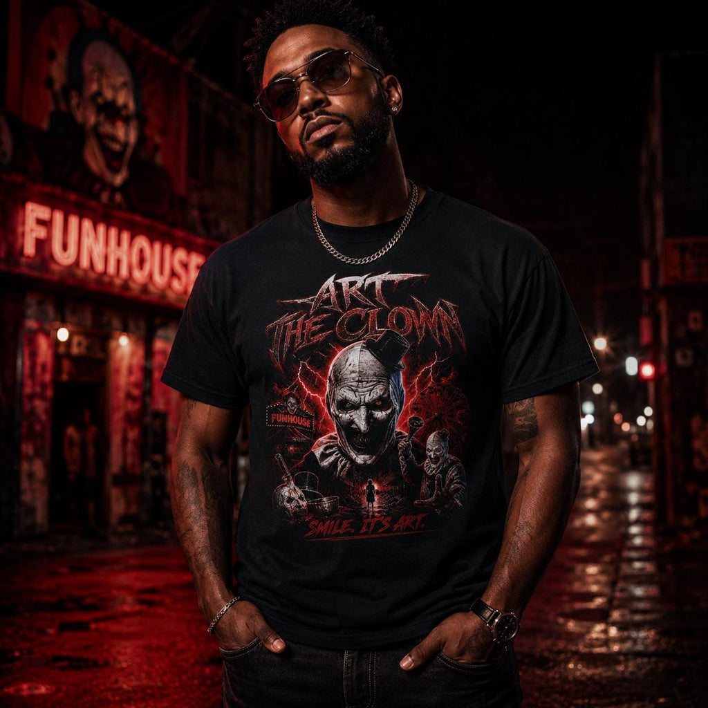 Art the Clown Tee - mockup 8