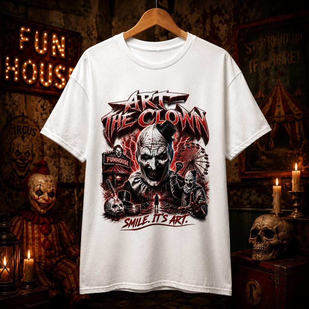 Art the Clown Tee - mockup 10