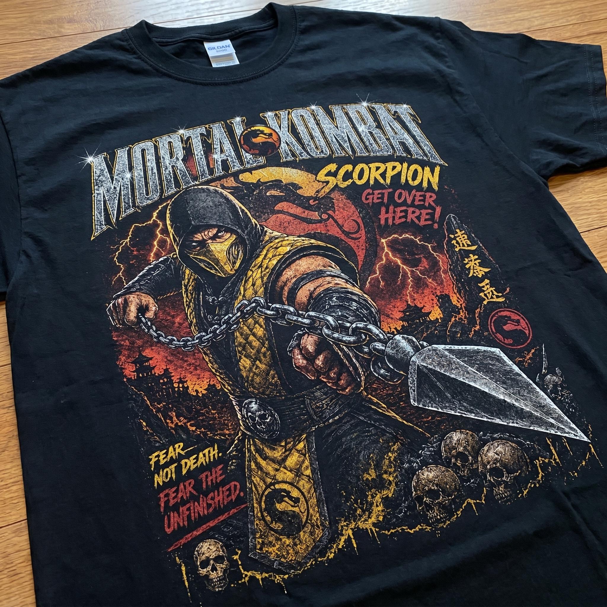 Mortal Kombat Scorpion - mockup 2