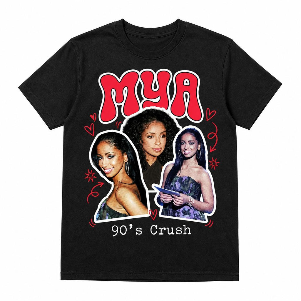 90s Crush | Mya Shirt, R&B Singer Tee, Vintage 90s Bootleg Tee