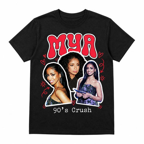 90s Crush | Mya Shirt, R&B Singer Tee, Vintage 90s Bootleg Tee
