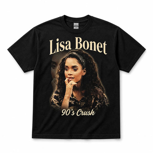 90s Crush | Lisa Bonet Shirt, Vintage Editorial Portrait Tee, Retro 90s Tee