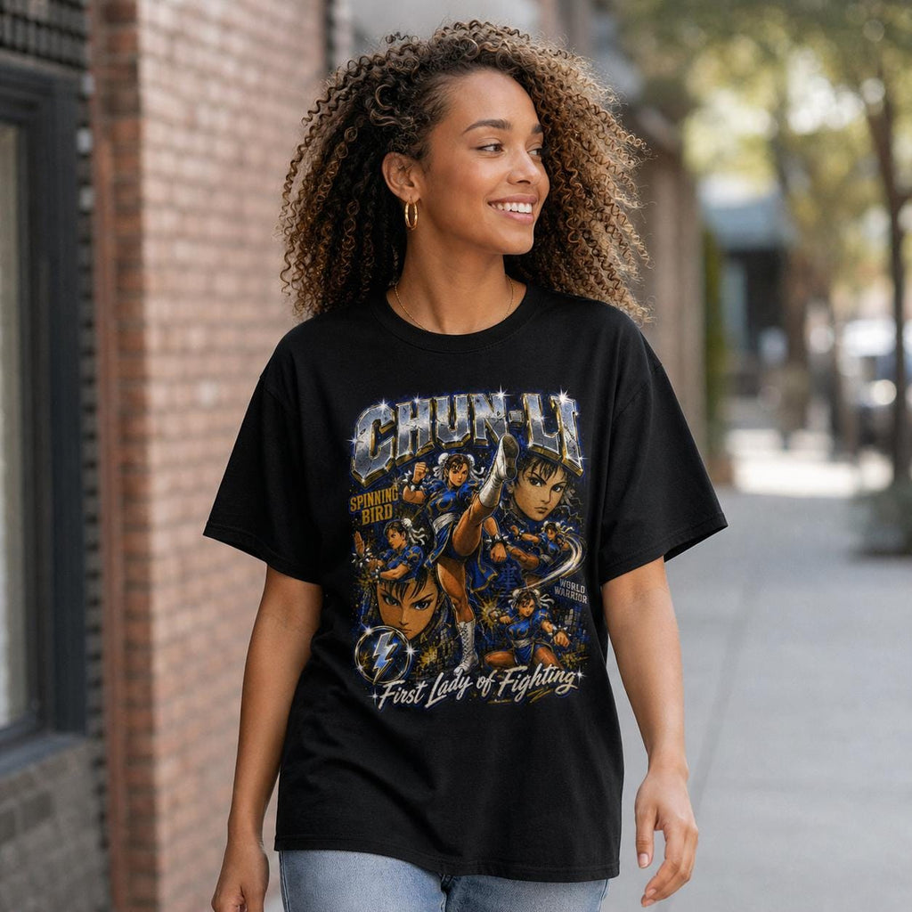 Chun-Li Tee - mockup 3