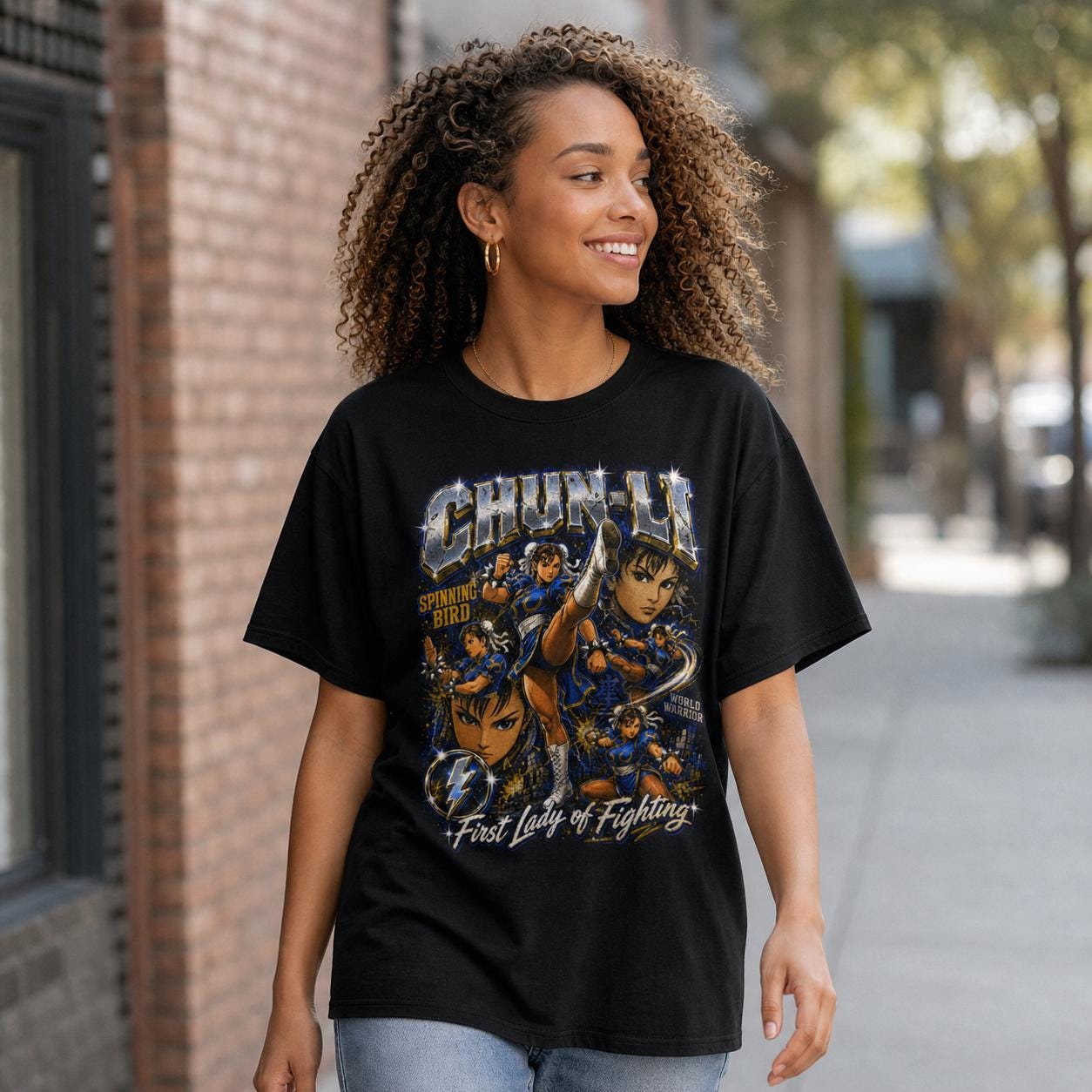 Chun-Li Tee - mockup 3