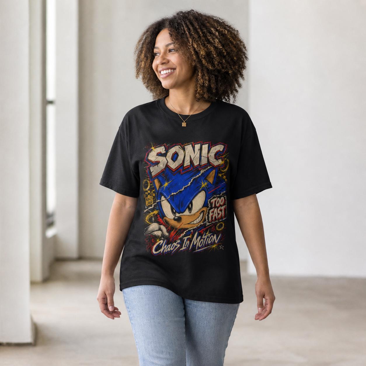 Sonic the Hedgehog Tee - mockup 4
