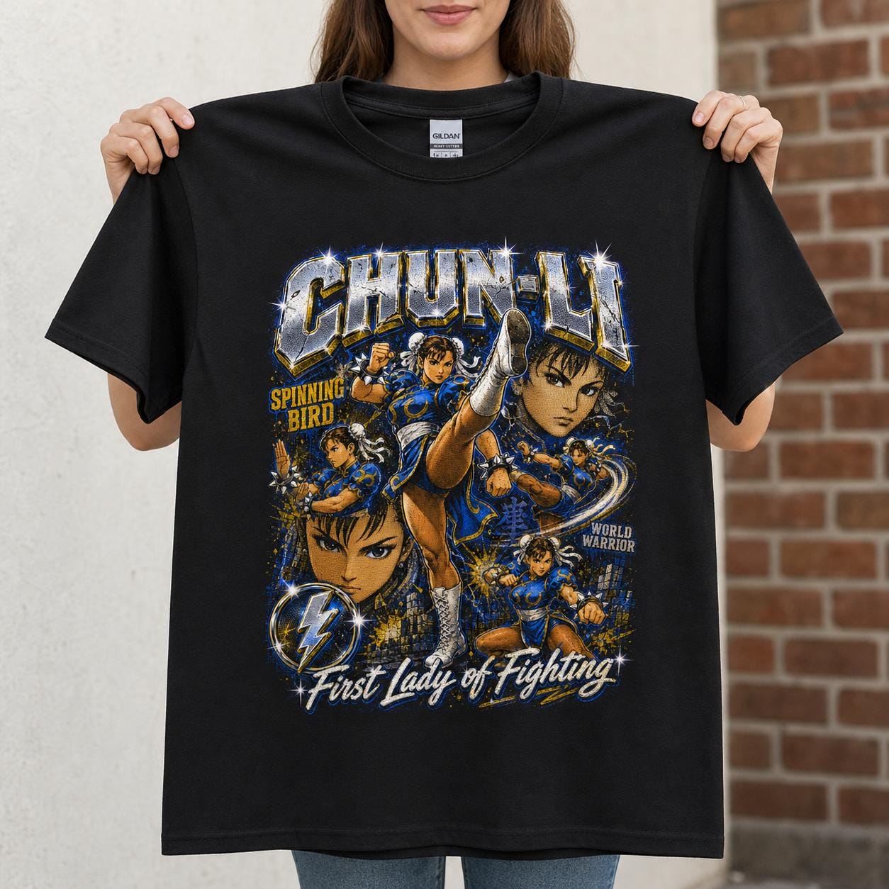 Chun-Li Tee - mockup 5