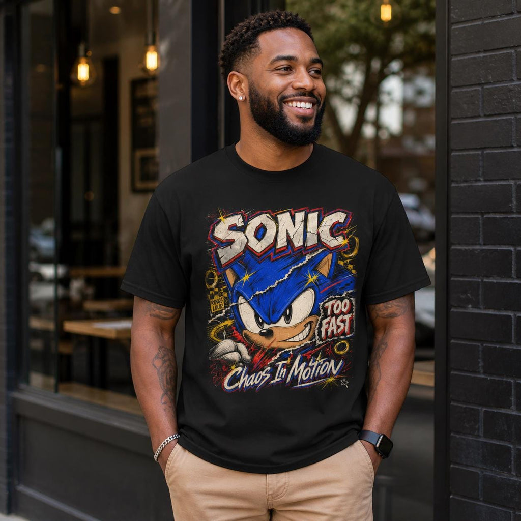 Sonic the Hedgehog Tee - mockup 5