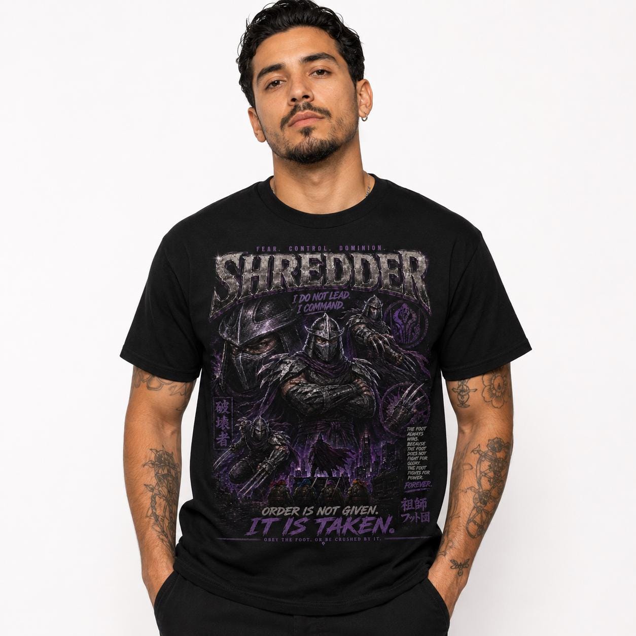Shredder TMNT - mockup 3