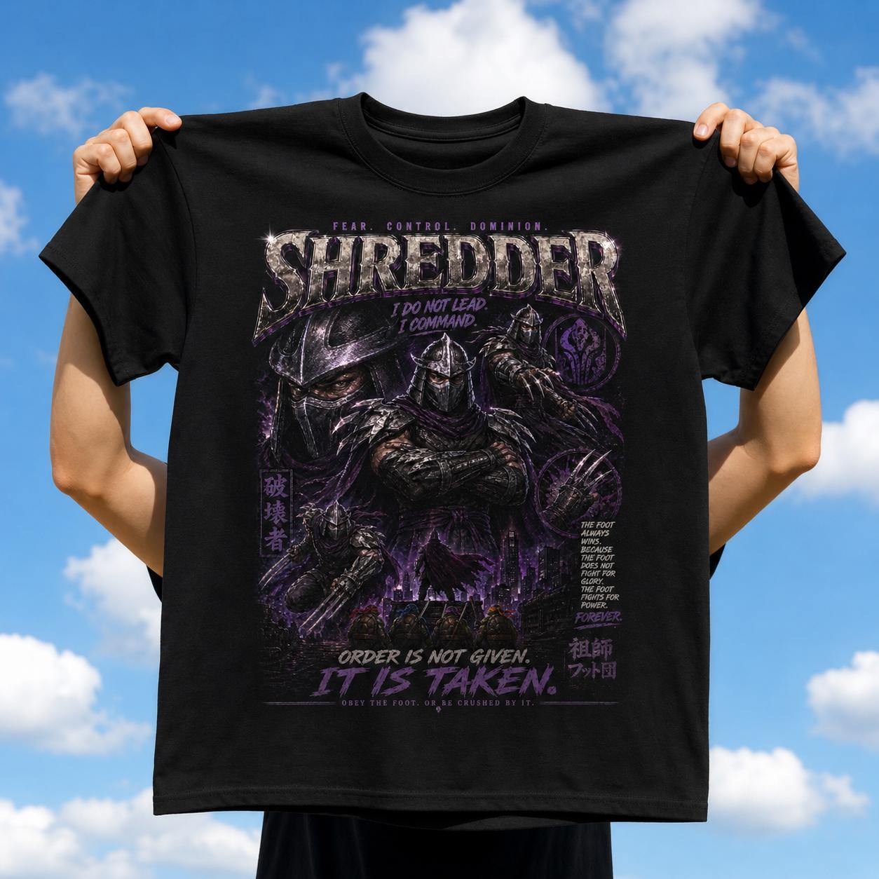 Shredder TMNT - mockup 2