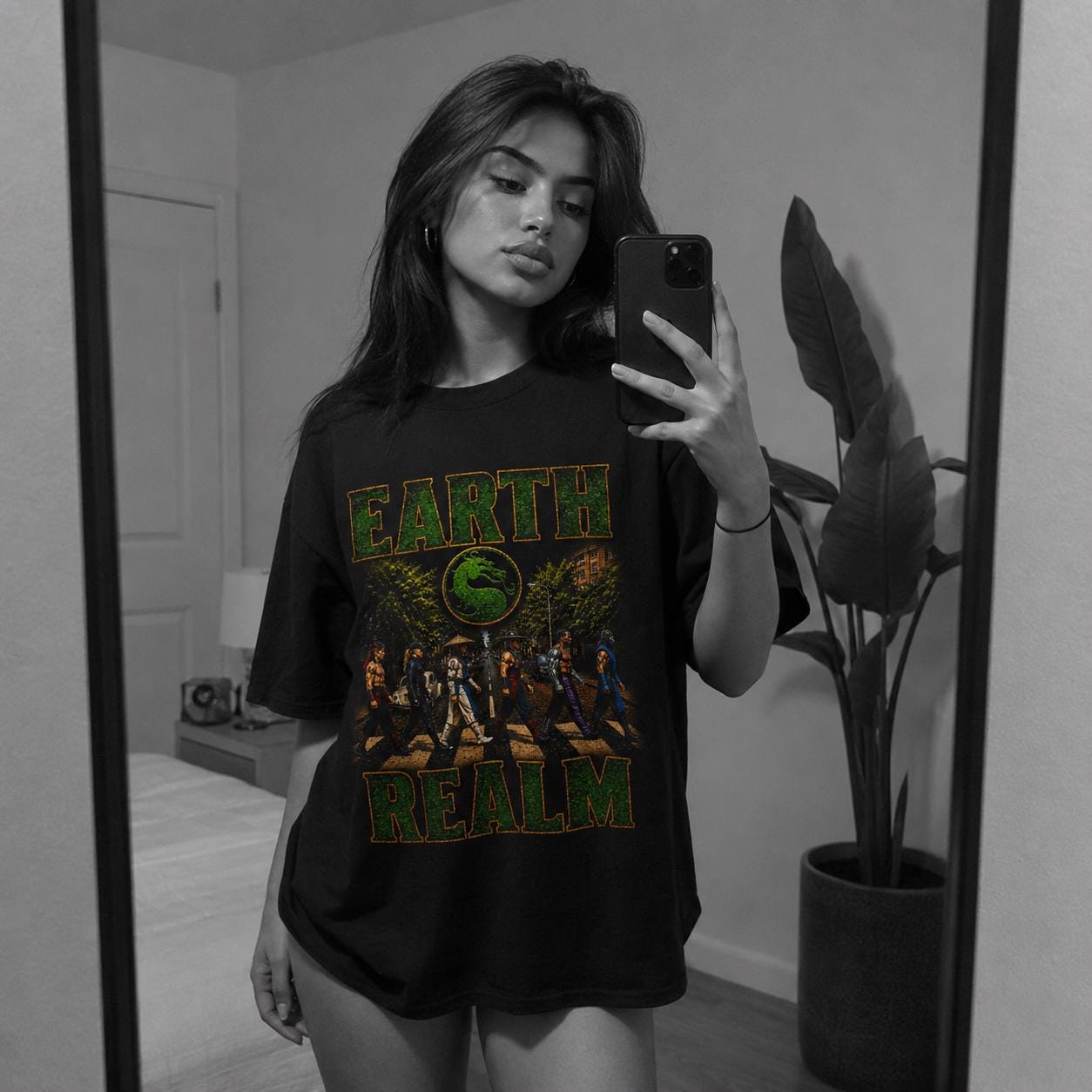 Mortal Kombat Earth Realm Tee | Vintage Gaming Fighter Unisex Shirt